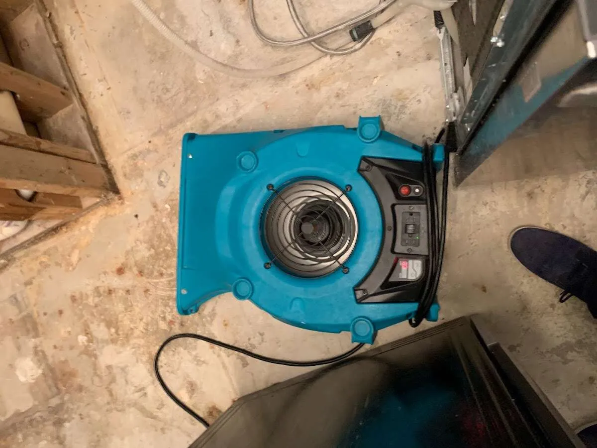 Air mover drying equipment for Mold Remediation & Removal in Rumford